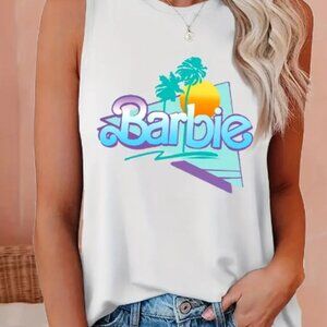 NEW!!! "BARBIE"  Sleeveless Tank Top - SZ XL